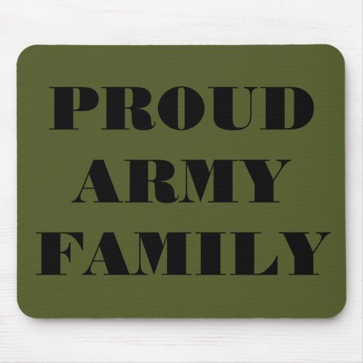 familie Mousepad Proud Muismat (Voorkant)