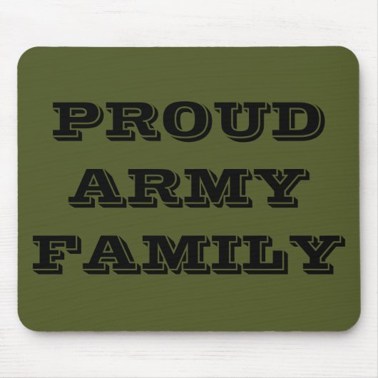 familie Mousepad Proud Muismat (Voorkant)
