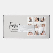 Familie Multi Foto Elegante Huis Decor Gift Bureaumat (Keyboard & Muis)