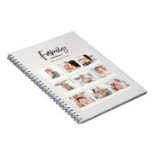 familie multi foto foto notitieboek (Rechterzijde)