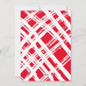 FAMILIE MULTI FOTO traditionele vrolijke kerst roo Feestdagenkaart (Achterkant)