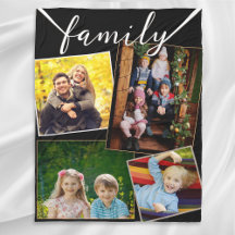 Familie Multi Photo Gallery Collage Stijlvol Moder