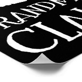 Familie Oma Claus Kerstman Pet Pajama Poster (Hoek)