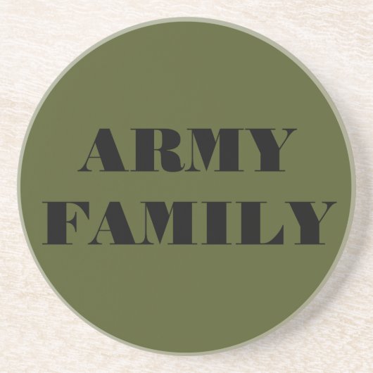 Familie onderzetter Leger (Voorkant)