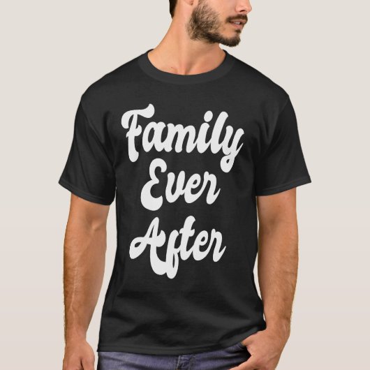 Familie Ooit na adoptie Maand geadopteerd Got T-shirt (Voorkant)