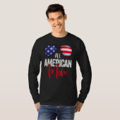 Familie op 4 juli Vrouwen Mam American Fl T-shirt (Voorkant volledig)