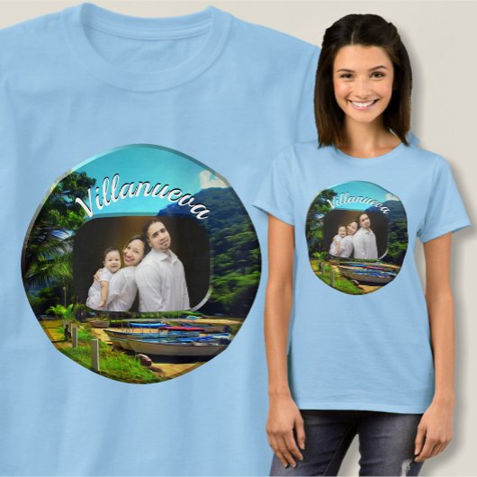 Familie op de rivier de Mismaloya 0350 T-shirt