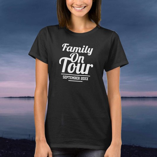Familie op Tour Holiday T-Shirt