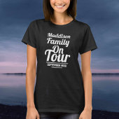 Familie op Tour Holiday T-Shirt