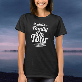 Familie op Tour Holiday T-Shirt