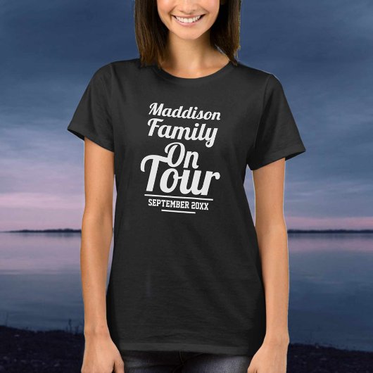 Familie op Tour Holiday T-Shirt