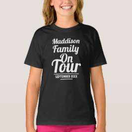 Familie op Tour Holiday T-Shirt