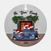 Familie ornament 2 yound boys (Achterkant)