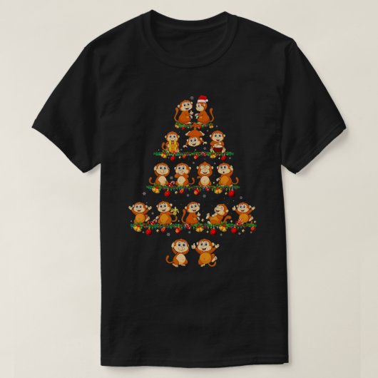 Familie Pajama stelt kerstfeestjes bij elkaar T-shirt (Design voorkant)