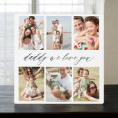 Familie Papa - Vaderdag Fotocollage Fotoplaat