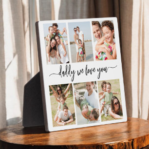 Familie Papa - Vaderdag Fotocollage Fotoplaat