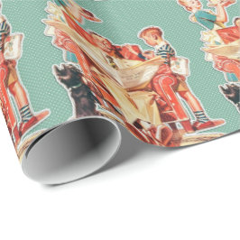  familie papa vaders dag verjaardag cadeaupapier