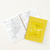 Familie Personaliseer Naam Recept Boek (Binnen)