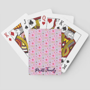 Familie Personaliseer Warme Gevoelens van Vreugde Pokerkaarten