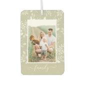 FAMILIE - Persoonlijke fotoauto Luchtverfrisser (Voorkant)