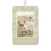 FAMILIE - Persoonlijke fotoauto Luchtverfrisser (Achterkant)