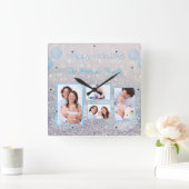 Familie PHOTO-kerstavond Vierkante Klok (Huis)