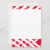 FAMILIE PHOTO Merry Kerstmis schattige kalligrafie Feestdagenkaart (Achterkant)