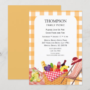 Familie Picknick Barbecue Grillen Buiten koken Kaart