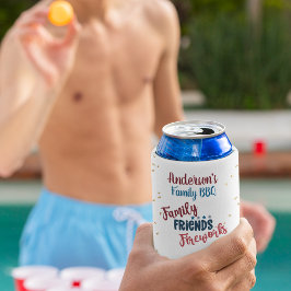 Familie Picknick Juli 4th Achtertuin BBQ Blikjeskoeler