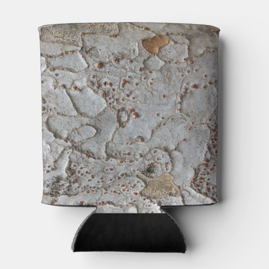 Familie Picnic Rustic Tree Bark Foto Keepomwille Blikjeskoeler (Achterkant)