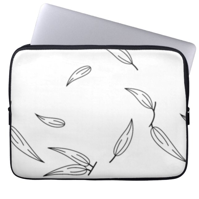 familie Pondweed, Vampire Grey Electronics Bag Laptop Sleeve (Voorkant)