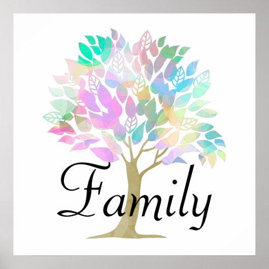 Familie Poster (Voorkant)
