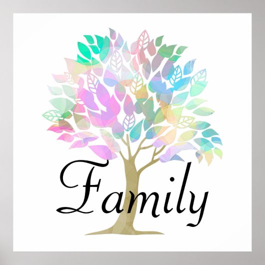 Familie Poster (Voorkant)