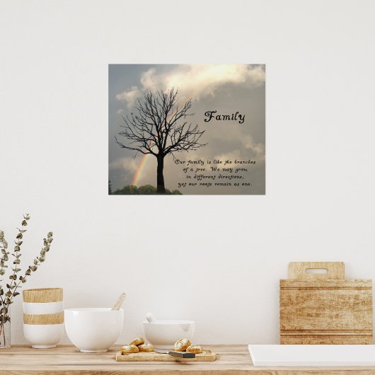 FAMILIE-POSTER POSTER (Keuken)