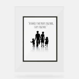 Familie poster-stijlvolle muurkunst decor voor fam