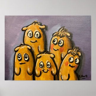 Familie Poster van Celestine