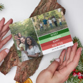 Familie Prettige feestdagen kerstfotokaart Feestdagenkaart