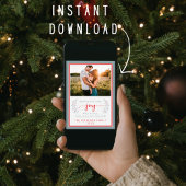 Familie Prettige feestdagen kerstfotokaart Feestdagenkaart