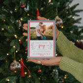 Familie Prettige feestdagen kerstfotokaart Feestdagenkaart