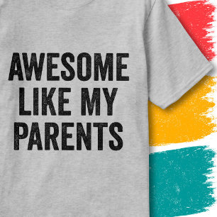Familie Quote Retro Vintage Geweldig Net Als Mijn T-shirt