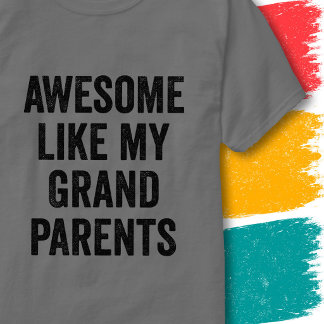 Familie Quote Vintage Geweldig Net Als Mijn Grooto T-shirt