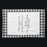 Familie Recept Bewaartijd Foto Scan Theedoek<br><div class="desc">Houd sake familierecept theedoek. Upload een full size 8, 5 * 11 recept foto scan. Deel het chilirecept van oom Jim of het favoriete gerecht van tante Aggie voor Thanksgiving braadpan. Elegant en eenvoudig ontwerp van de sjabloon kan eenvoudig worden aangepast om uw familierecepten te delen als moederdag-, verjaardags- of...</div>