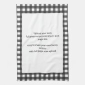 Familie Recept Bewaartijd Foto Scan Theedoek (Verticaal)