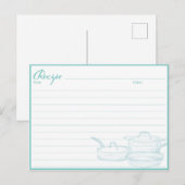 Familie recept boek kaarten keuken housewarming ca (Voorkant / Achterkant)