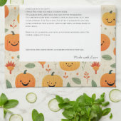 Familie Recept Heirloom Halloween Patroon Theedoek (Gevouwen)