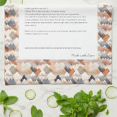 Familie Recept Heirloom Mountain Theedoek (Gevouwen)