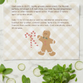 Familie Recept Keepsake Cookie Recept Theedoek (Gevouwen)