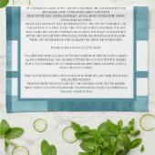 Familie recept Kerstmis Theedoek (Gevouwen)