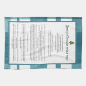 Familie recept Kerstmis Theedoek (Horizontaal)