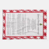 Familie recept Kerstmis Theedoek (Horizontaal)